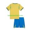 Brazilië World Cup Voetbalshirts Kind Thuis 2026